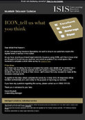 ICON tell Us What You Think